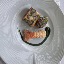La Grande Cascade - Morel Mushroom and Langoustine