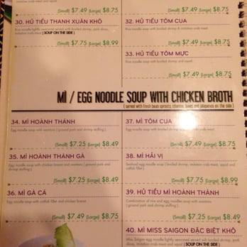 Miss Saigon - Menu page 3 - Vietnamese Near Me - Tucson, Arizona Miss Saigon - Menu page 3 - Vietnamese Near Me - Tucson, Arizona