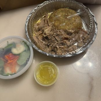 The Freakin Rican - It came with a salad - Puerto Rican Near Me - Teaneck, New Jersey The Freakin Rican - It came with a salad - Puerto Rican Near Me - Teaneck, New Jersey