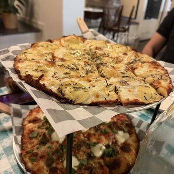 Wayfarer Tavern - Potato rosemary truffle - Pizza Near Me - Dayton, Kentucky Wayfarer Tavern - Potato rosemary truffle - Pizza Near Me - Dayton, Kentucky
