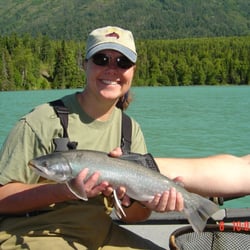 Alaska Denise Lake Lodge - Rainbow Woman