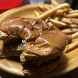 Peegeos - 1/3 pound cheeseburger