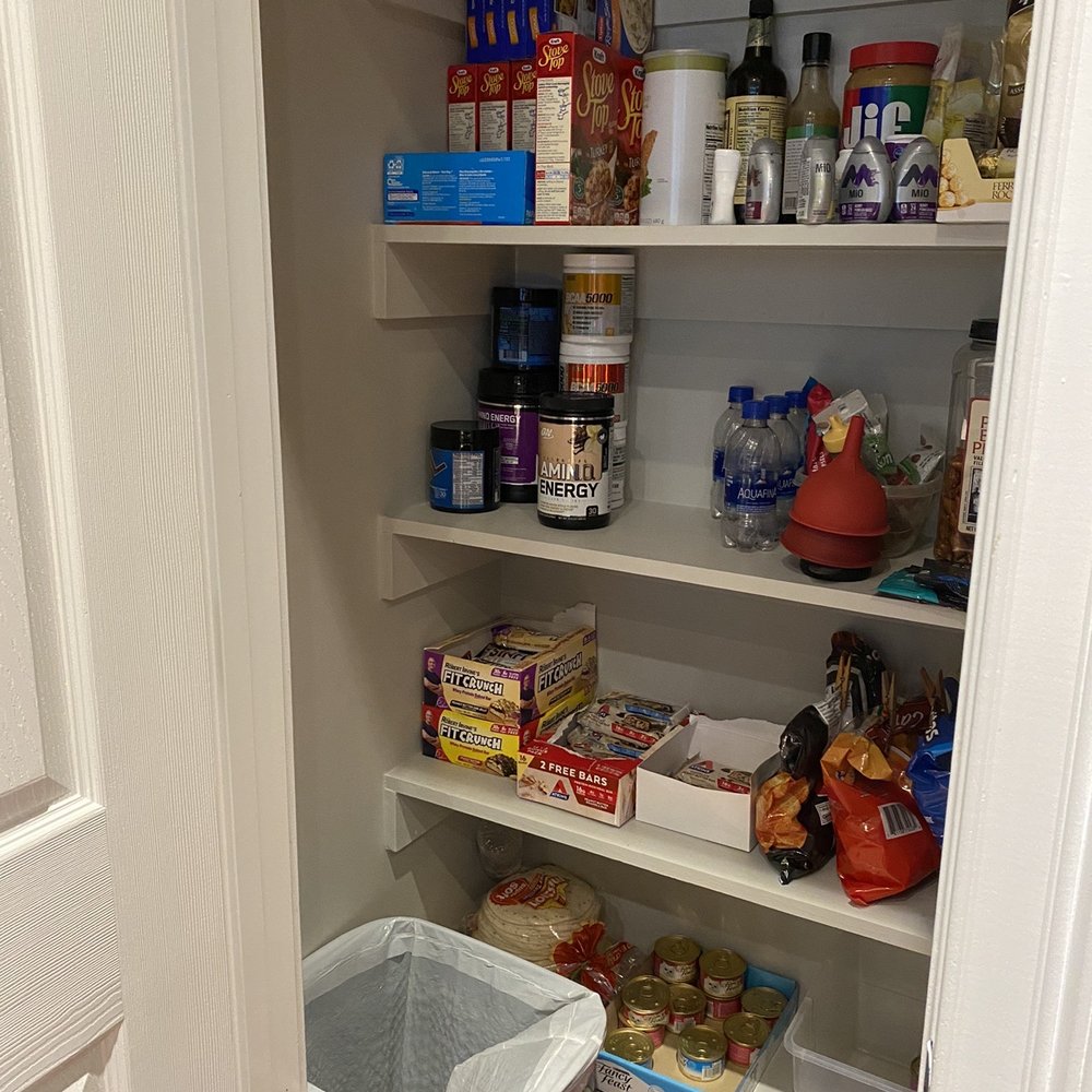 J&E Contracting - Pantry installed and painted - Painters Near Me