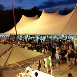 St Pauls Greek Orthodox Church - View of the outdoor midway and tent.