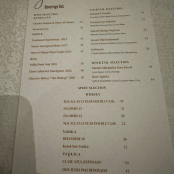 Jashan Indian Fine Dining - Beverages - Indian Near Me - Plano, Texas