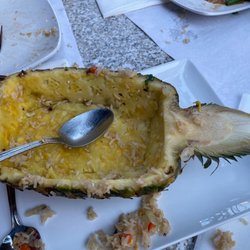 Hong - Look at what happened to our pineapple fried rice