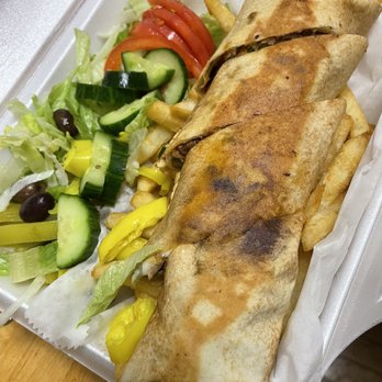 Mike's Calzones & Deli - Chicken Shawarma plate. Absolutely delicious. $14. Seasoned fries and a side of veggies come with it. - Delis Near Me - Providence, Rhode Island Mike's Calzones & Deli - Chicken Shawarma plate. Absolutely delicious. $14. Seasoned fries and a side of veggies come with it. - Delis Near Me - Providence, Rhode Island