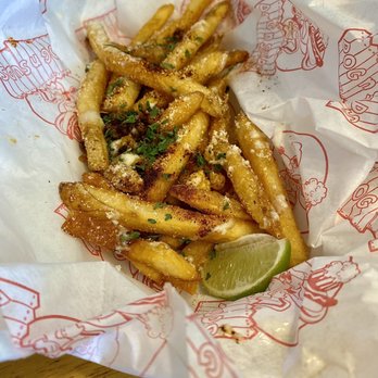 Dog n Suds - Elote fries (no bacon) - Hot Dogs Near Me - Temecula, California