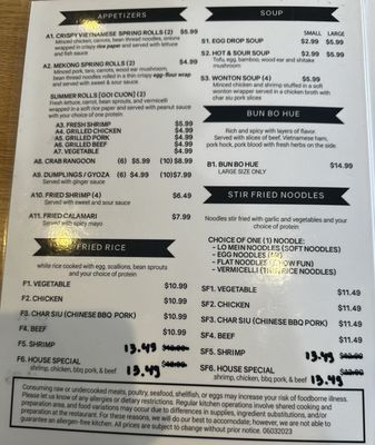 Menu photo 7 Pho’s Mekong Bistro Oklahoma City, OK Menu photo 7 Pho’s Mekong Bistro Oklahoma City, OK
