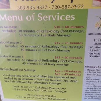 V Spa - Massage Near Me - Denver, Colorado
