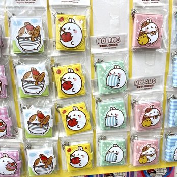 K Place - MOLANG mini diary keychains - Cards & Stationery Near Me - Buena Park, California