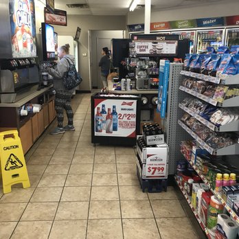 Speedway - Tiny gas station, view from the cash register - Gas Stations Near Me - Auburn, Michigan