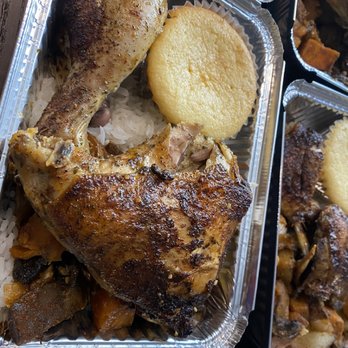 Sakeen Cuisine - featuring our "Slow Roasted Drum & Thigh" and "Mama's Cornbread" - Personal Chefs Near Me Sakeen Cuisine - featuring our "Slow Roasted Drum & Thigh" and "Mama's Cornbread" - Personal Chefs Near Me