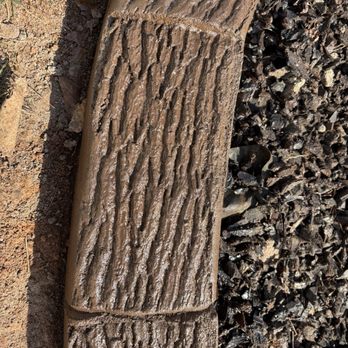 A Modern Curb Appeal - The log design used for the curbing - Pressure Washers Near Me A Modern Curb Appeal - The log design used for the curbing - Pressure Washers Near Me