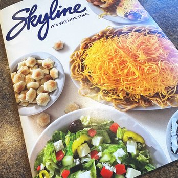 Skyline Chili - the cover of a cookbook - Fast Food Near Me - Cincinnati, Ohio