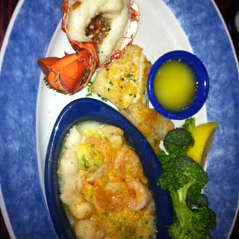 Red Lobster - Impressive, the tininess of the lobster tail. That poor guy should have been left alone for a few more years. - Seafood Near Me - Edmonton, Alberta