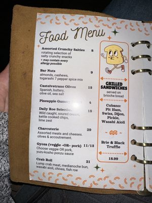 Menu photo 3 Convoy Music Bar San Diego, CA