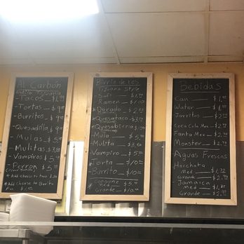 El Asadero Taco Grill - The menu - Tacos Near Me - Bakersfield, California