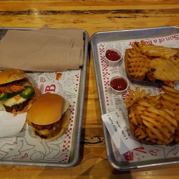 Son of a Butcher - Sliders and fries - American Near Me - Plano, Texas Son of a Butcher - Sliders and fries - American Near Me - Plano, Texas