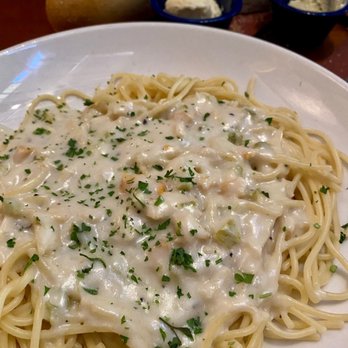 The Old Spaghetti Factory - Pasta with White Clam Sauce - Italian Near Me - Riverside, California