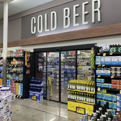 Albertsons - They Have a cold beer room interesting!
