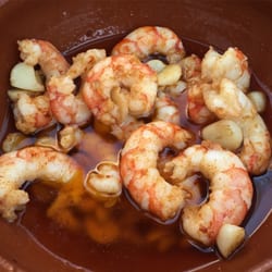 Mesón El Gato - Gambas al ajillo