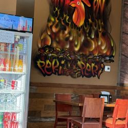 Flame On Peri Peri Grill - Inside restaurant