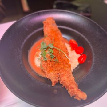 BLK SWAN - Fish & grits - New American Near Me - Baltimore, Maryland