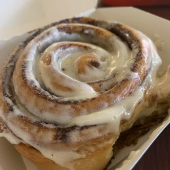 Cinnabon - a cinnamon roll with icing on top - Bakeries Near Me - Columbia, Maryland Cinnabon - a cinnamon roll with icing on top - Bakeries Near Me - Columbia, Maryland