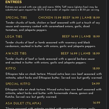 Tabor Ethiopian Restaurant - menu - Ethiopian Near Me - Baltimore, Maryland Tabor Ethiopian Restaurant - menu - Ethiopian Near Me - Baltimore, Maryland