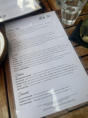Menu photo 1 The Cellar San Clemente, CA Menu photo 1 The Cellar San Clemente, CA