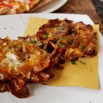 Grazia & Graziella - Crispy Roman artichoke 5.5€- pretty good! Tad oily on the bottom though - Roman Near Me - Rome, RM Grazia & Graziella - Crispy Roman artichoke 5.5€- pretty good! Tad oily on the bottom though - Roman Near Me - Rome, RM