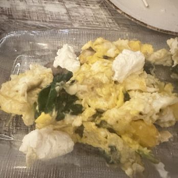 Fireproof Restaurant - Scrambled eggs spinach and goat cheese - Tapas/Small Plates Near Me - Columbus, Ohio