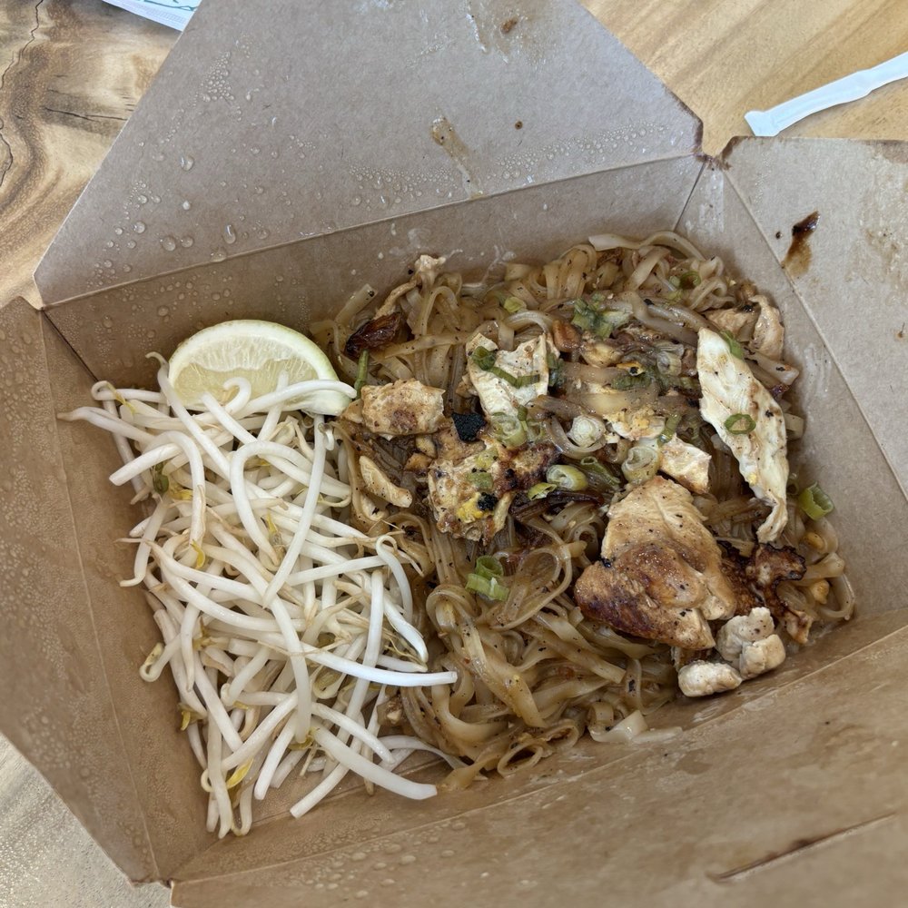 The Pad Thai Stand - Southern pad Thai with chicken - Thai Near Me - San Diego, California