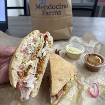 Mendocino Farms - "Not So Fried" Chicken Sandwitch - Sandwiches Near Me - Brea, California Mendocino Farms - "Not So Fried" Chicken Sandwitch - Sandwiches Near Me - Brea, California