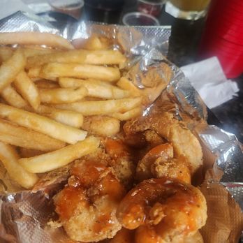 Paulou’s Bar and Grill - Shrimp Basket with Paulou's sauce - Chicken Wings Near Me - Columbia, South Carolina Paulou’s Bar and Grill - Shrimp Basket with Paulou's sauce - Chicken Wings Near Me - Columbia, South Carolina