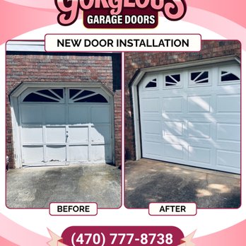 Gorgeous Garage Doors - Door replacement after termite damage before home sell - Garage Door Services Near Me - Lilburn, Georgia Gorgeous Garage Doors - Door replacement after termite damage before home sell - Garage Door Services Near Me - Lilburn, Georgia