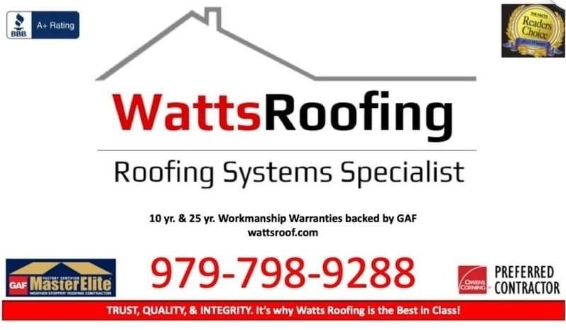 Slide of Watts Roofing
