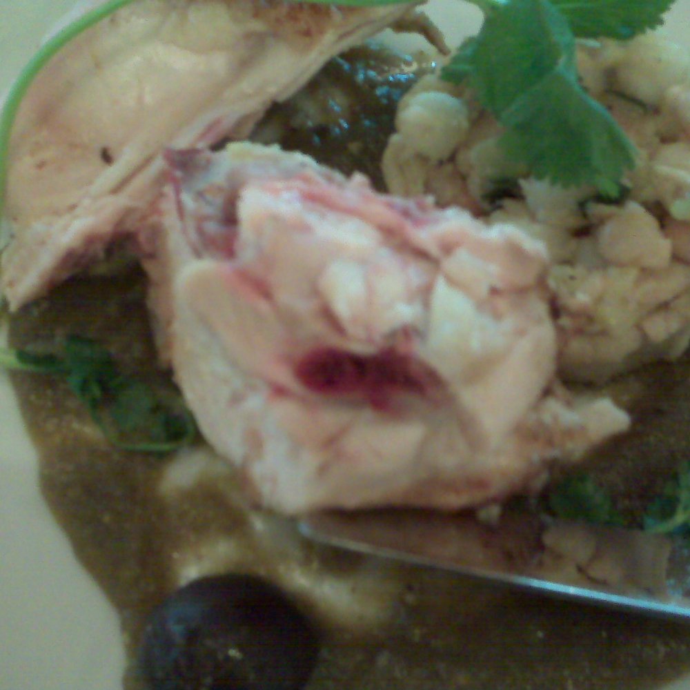 Le Cordon Bleu - WTF?! turned my roasted chicken to see this. its from the BONE but STILL... blah - Cooking Schools Near Me - San Francisco, California