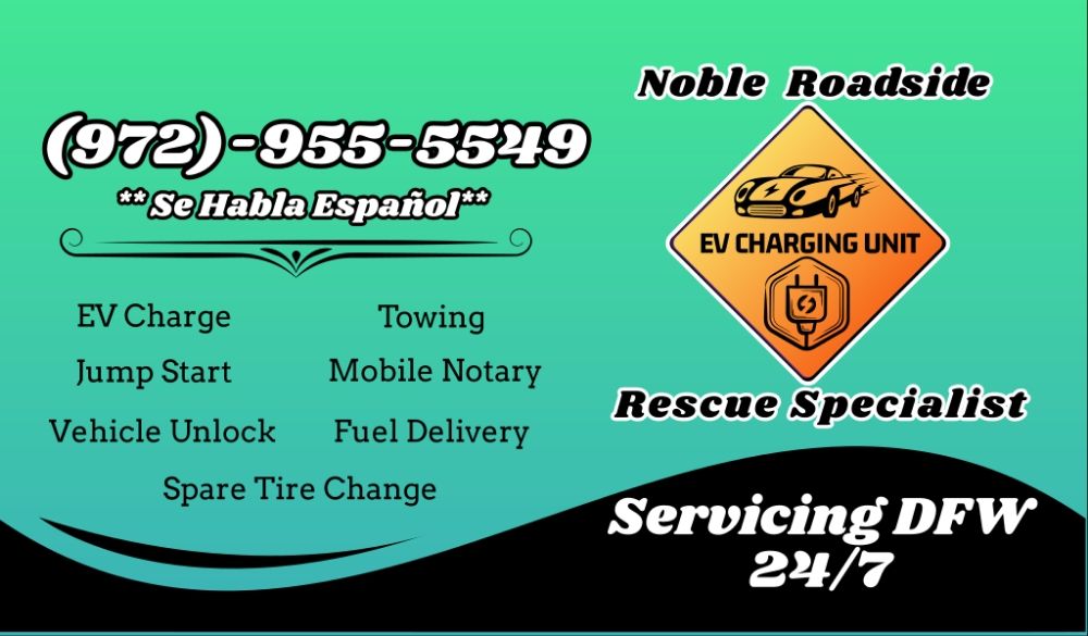 NOBLE ROADSIDE SERVICES Updated July 2024 Request Information North Richland Hills, Texas