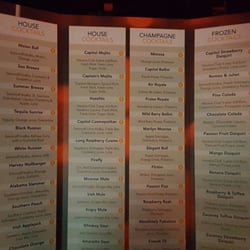 Capitol Lounge - Large choice of cocktails!