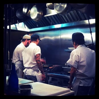 St. Anselm - The view from the Chef's Table - New American Near Me - Brooklyn, New York