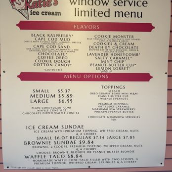 Katie's Ice Cream - Ice Cream & Frozen Yogurt Near Me - Hyannis, Massachusetts