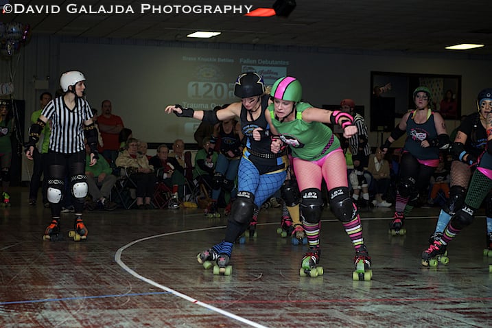 Brandywine Roller Derby Logo