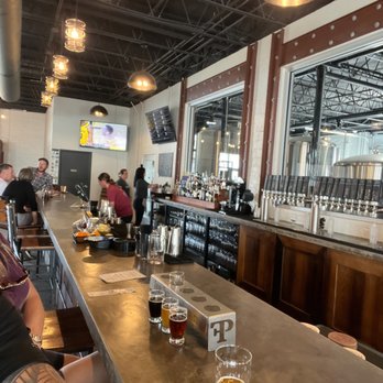 Front Page Brewing - Bar top at Front Page Brewery! - Breweries Near Me - Bartow, Florida Front Page Brewing - Bar top at Front Page Brewery! - Breweries Near Me - Bartow, Florida
