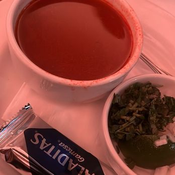 Los Compadres - They bring a nice delicious caldito de camarón , complementary by them of course . - Mexican Near Me - Norwalk, California Los Compadres - They bring a nice delicious caldito de camarón , complementary by them of course . - Mexican Near Me - Norwalk, California