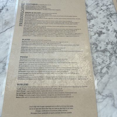 Menu photo 1 Freesoulcaffe Tustin, CA Menu photo 1 Freesoulcaffe Tustin, CA