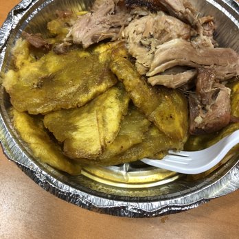 Gena's Grill - The tostones together with the pernil saturated with fat making them saggy and impossible to eat - Dominican Near Me - New York, New York Gena's Grill - The tostones together with the pernil saturated with fat making them saggy and impossible to eat - Dominican Near Me - New York, New York