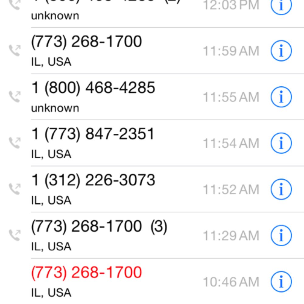 Aaron Bros Moving System - The calls today, stating that I had not been in contact with them - Movers Near Me - Chicago, Illinois