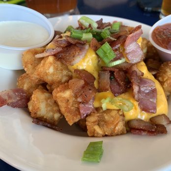 Blue Water Bar & Grill - Loaded Tots - American Near Me - Friday Harbor, Washington Blue Water Bar & Grill - Loaded Tots - American Near Me - Friday Harbor, Washington